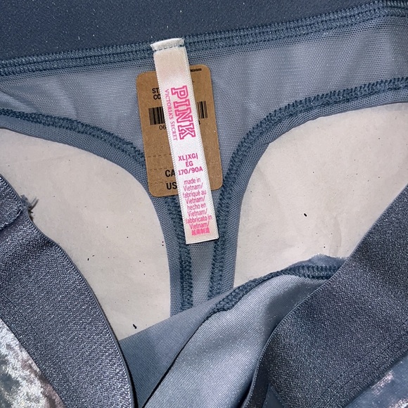 UNISEX PINK Victoria’s Secret VELVET THONG Underwear XL - Picture 12 of 13